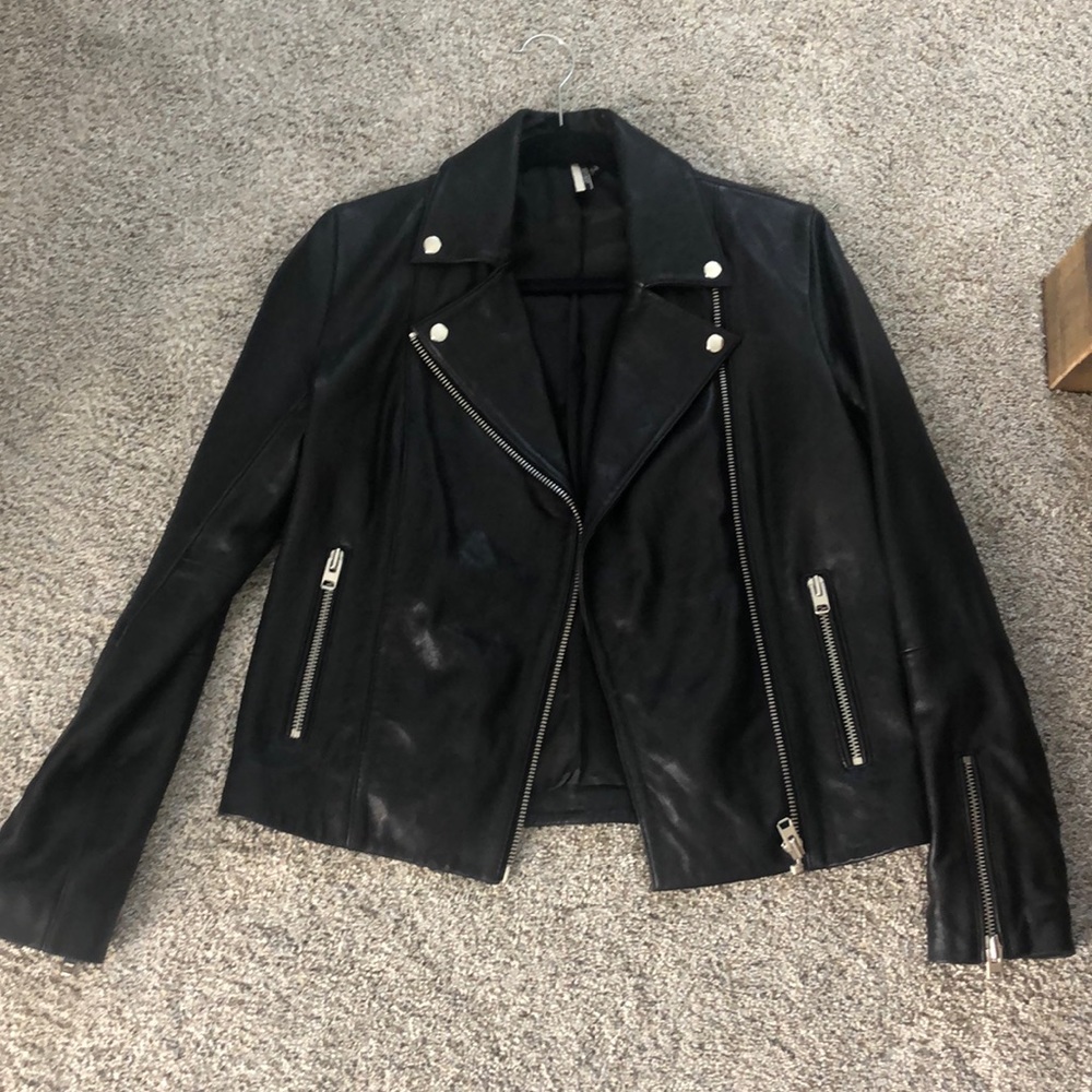 Leather jacket